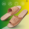 Damskie Pantofle Skórzane Góralskie Slippers