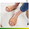 Damskie Pantofle Skórzane Góralskie Slippers