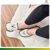 Skórzane klapki damskie kotki Slippers