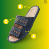 Slippers Męskie Domowe granatowe