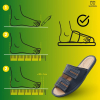 Slippers Męskie Domowe granatowe