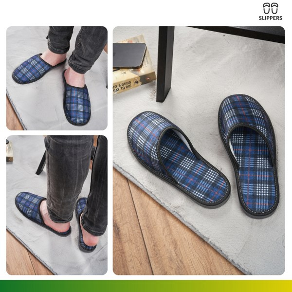 Slippers Męskie Domowe Kapcie