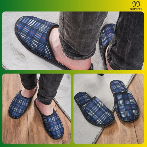 Slippers Męskie Domowe Kapcie