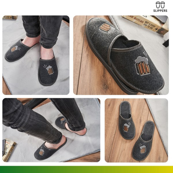 Slippers Męskie Domowe kapcie