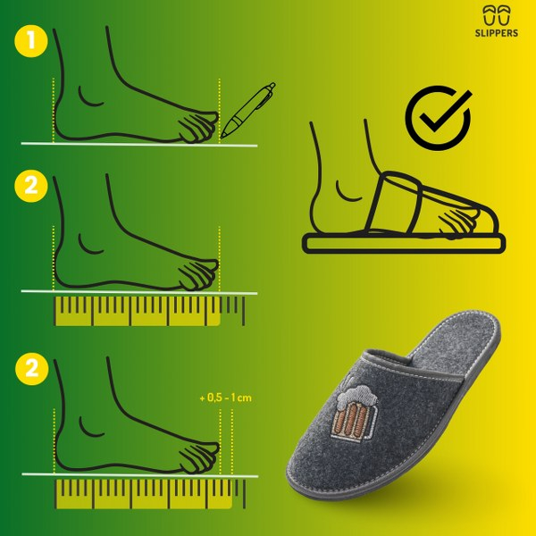 Slippers Męskie Domowe kapcie