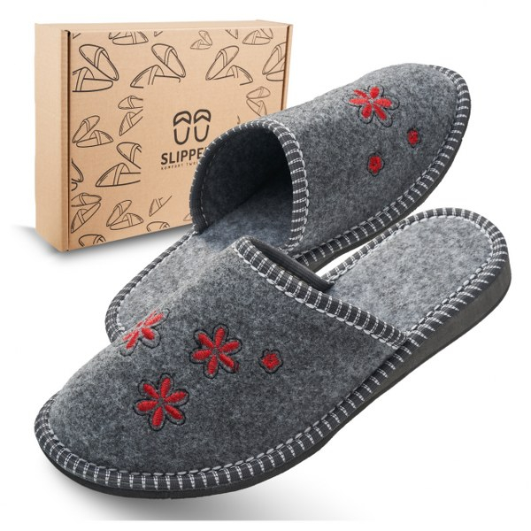 Domowe klapki damskie Slippers