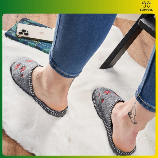 Domowe klapki damskie Slippers