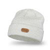 Komplet Dziecięcy PaMaMi Czapka Komin Off-White