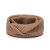 Komplet Damski PaMaMi Czapka Komin Camel
