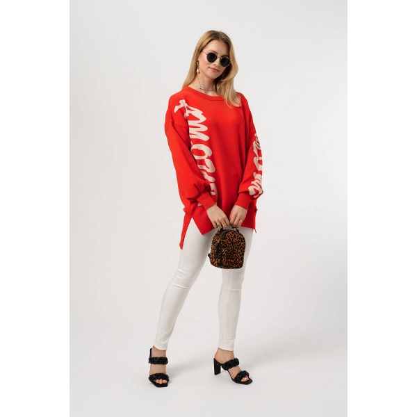 Sweter Damski Oversize 