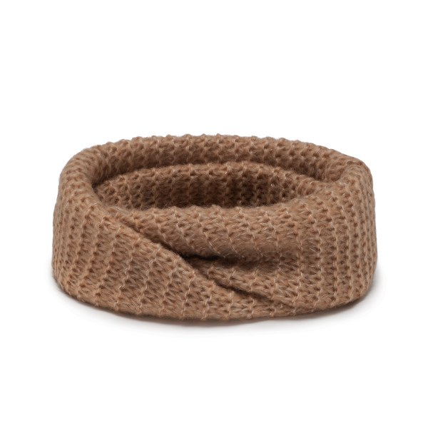 Komplet Dziecięcy PaMaMi Czapka Komin Camel