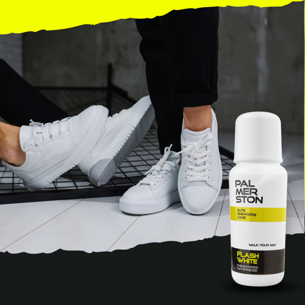 Biały Renowator Butów Palmerston FlashWhite 75g