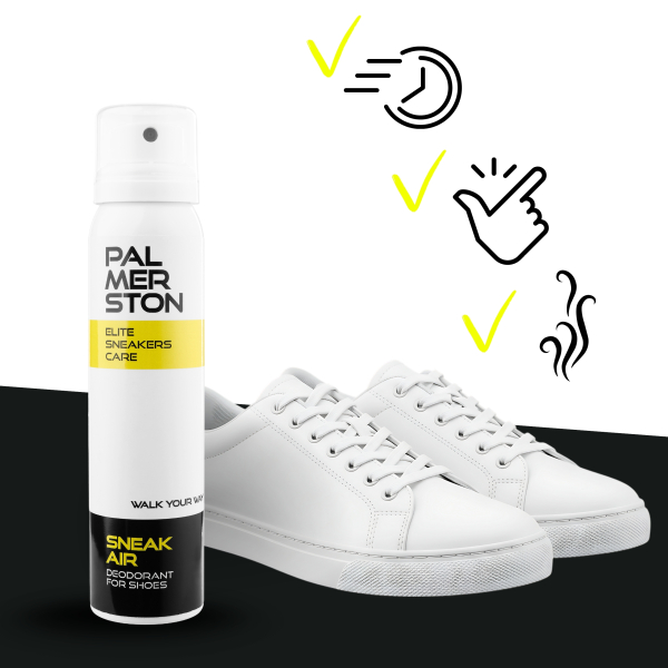 Dezodorant do Butów z Jonami Srebra Palmerston SneakAir 100 ml
