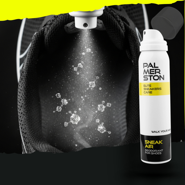 Dezodorant do Butów z Jonami Srebra Palmerston SneakAir 100 ml