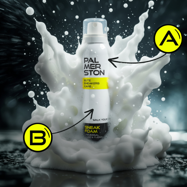 Pianka do Czyszczenia Butów Palmerston SneakFoam 150 ml