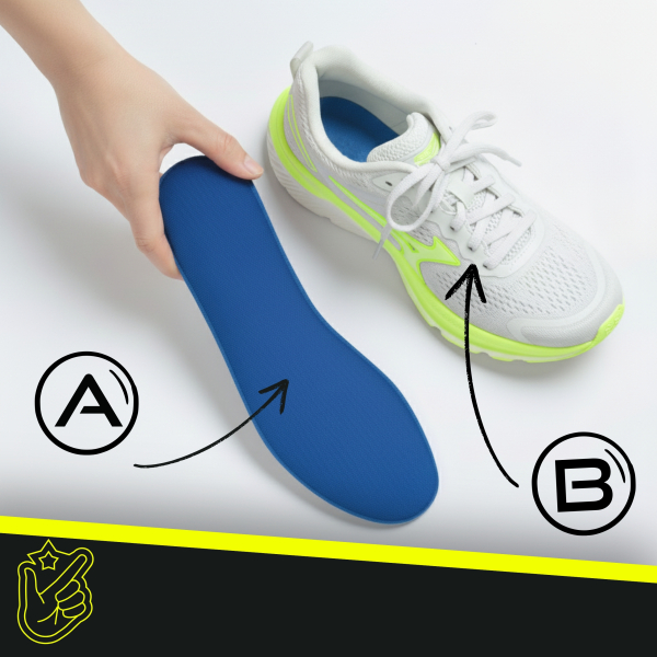 Wkładki Amortyzujące do Butów Palmerston r. 43-44